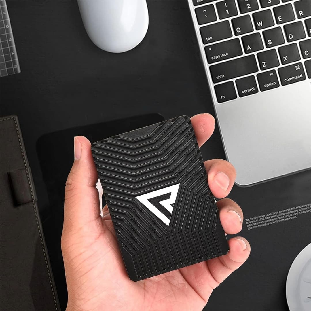 Roger device - compact radio recorder held in hand